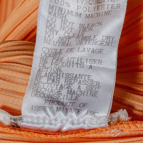Issey Miyake Pleats Please Light Coral Orange Jacket - Picture 8 of 8